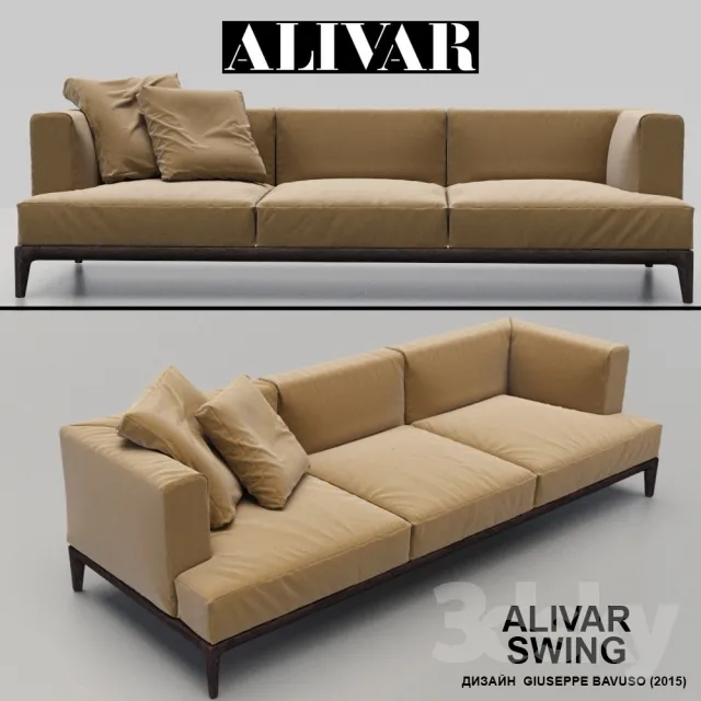 3DS MAX – Sofa – 738