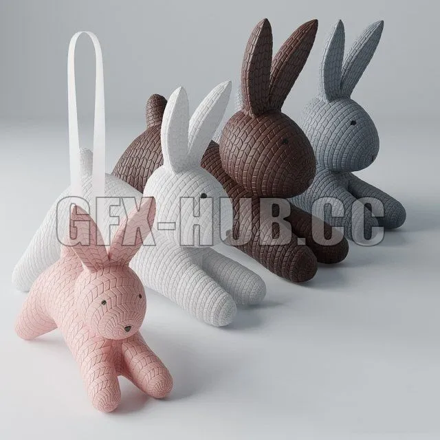 DECORATION – Decorative set of rabbits