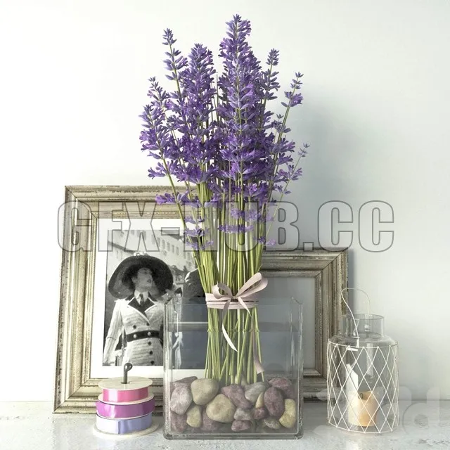 DECORATION – Decorative set with lavender