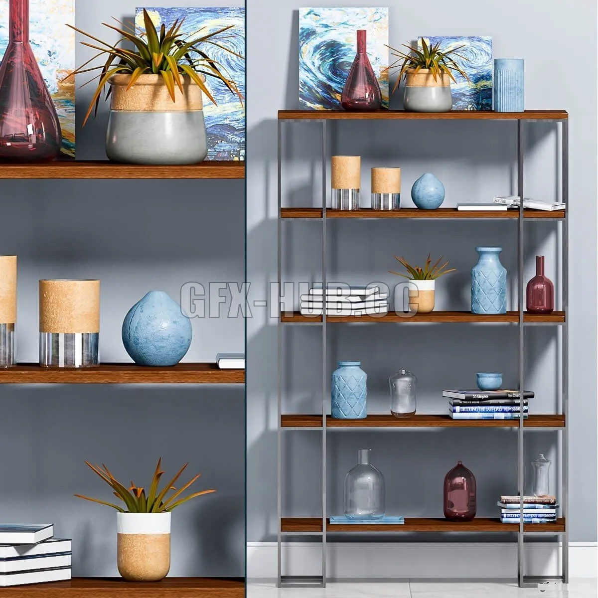 DECORATION – Decorative shelf -3
