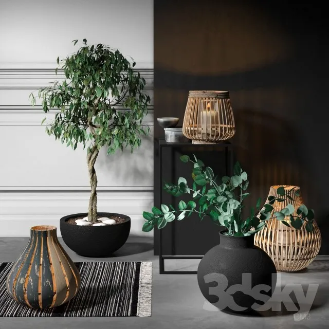 DECORATION – PLANT – 3DSMAX MODELS – 772