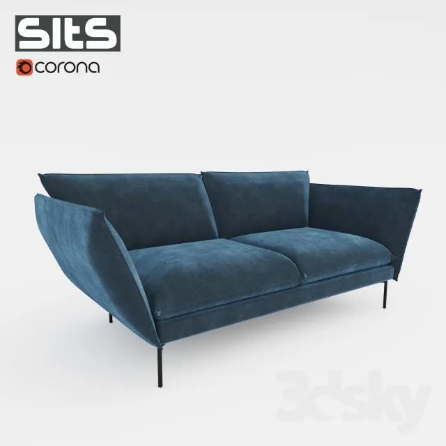 3DS MAX – Sofa – 862