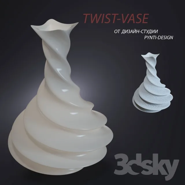 DECORATION – VASE – 3DDD 3DSKY MODELS – 037