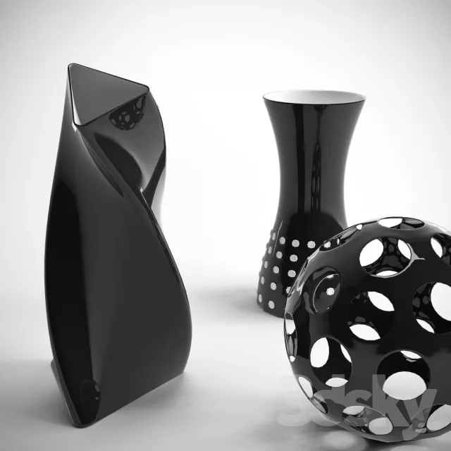 DECORATION – VASE – 3DDD 3DSKY MODELS – 063