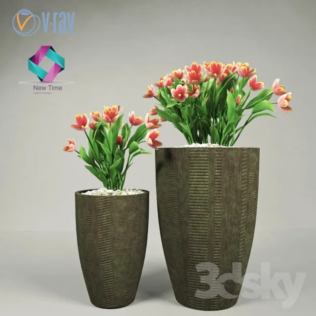 DECORATION – VASE – 3DDD 3DSKY MODELS – 122