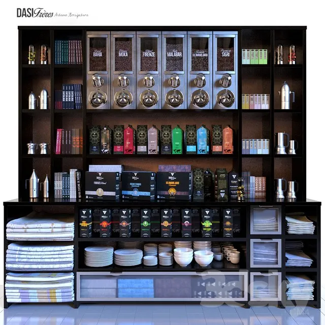 3DS MAX – Shelf – Wardrobe – 91
