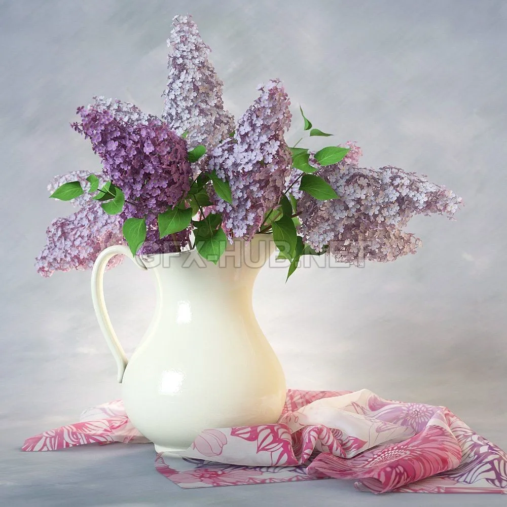 FLOWER – Bouquet of lilac