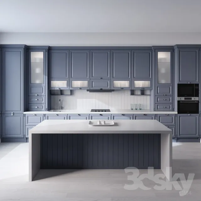 KITCHEN – DINING SETS – 3DSKYMODELS – 035