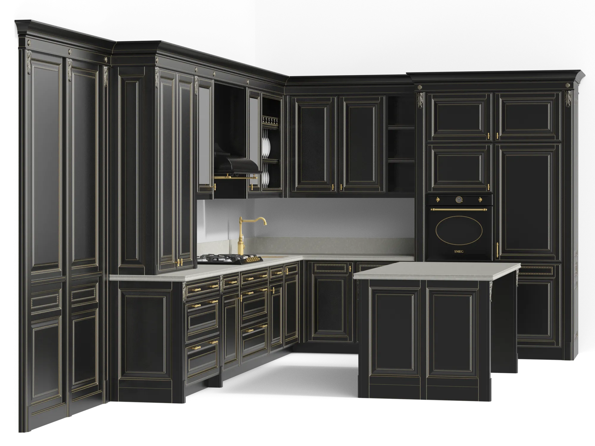 KITCHEN – DINING SETS – 3DSKYMODELS – 138