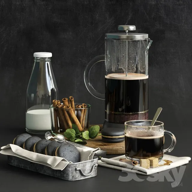 KITCHEN – FOOD AND DRINKS – 3DS MAX – 026