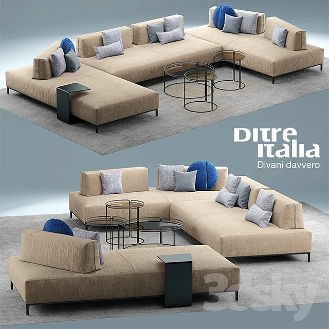 3DS MAX – Sofa – 962