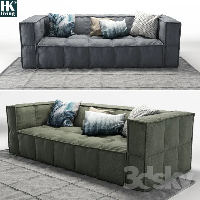 3DS MAX – Sofa – 981