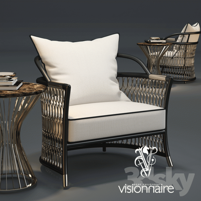 3DS MAX – Armchair – 2989