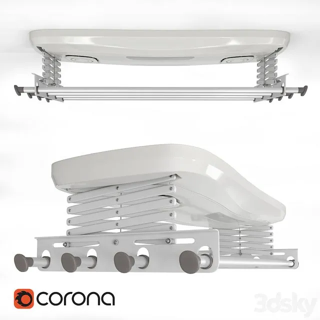 Automatic clothes dryer SensPa Marmi Compact 3dsMax Model