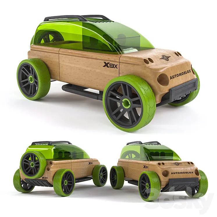 Automoblox X9x auto toys 3DS Max