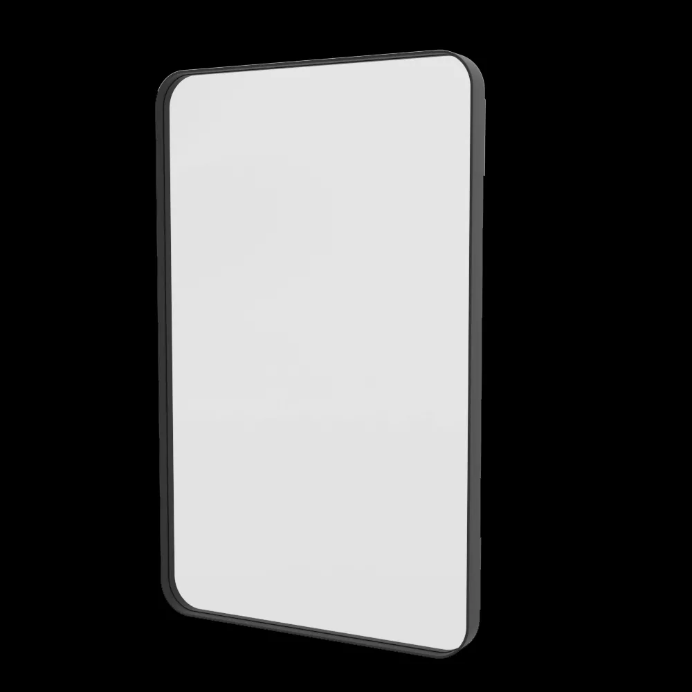 Ava – Mirror rectangular Iron 3ds Max