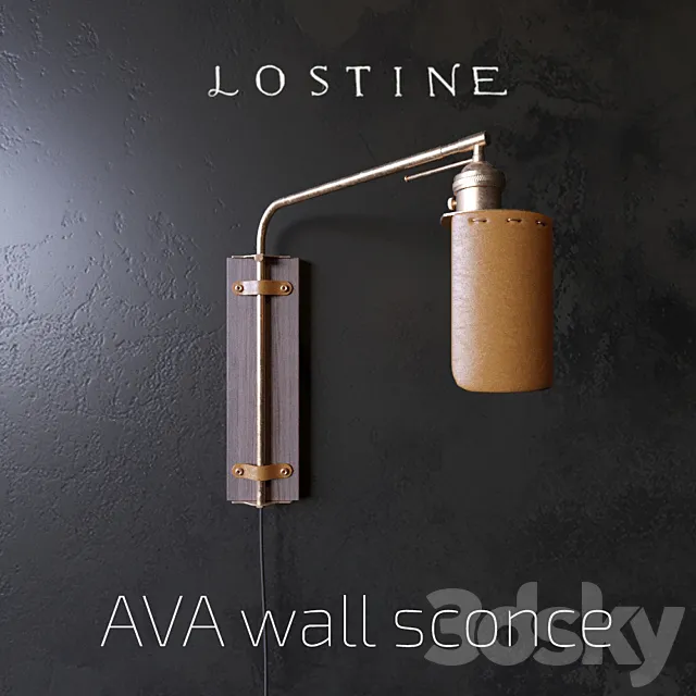 Ava Wall Sconce Sconce 3ds Max