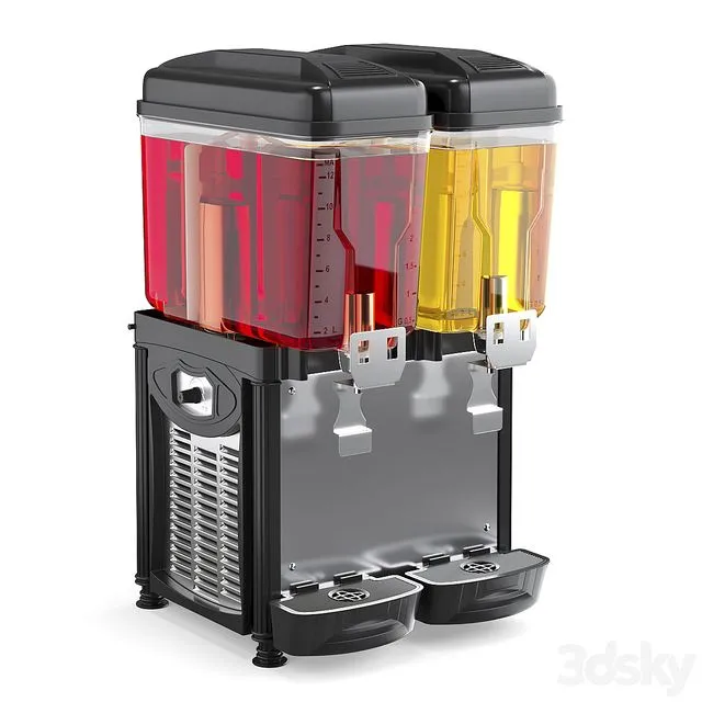 Avantco D3G-2 Refrigerated Beverage Dispenser 3dsMax Model