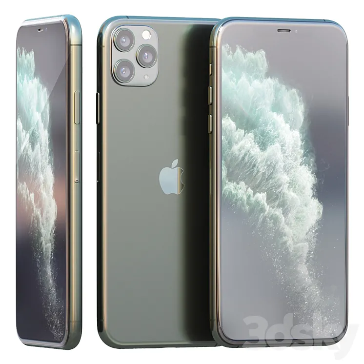 AVE Apple iPhone 11 PRO & PRO MAX 3DS Max
