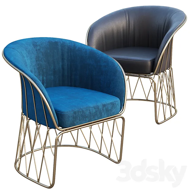 AVE ATRA EQUIPAL CHAIR 3ds Max