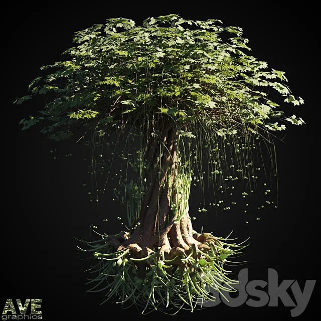 AVE Magic tree 3ds Max