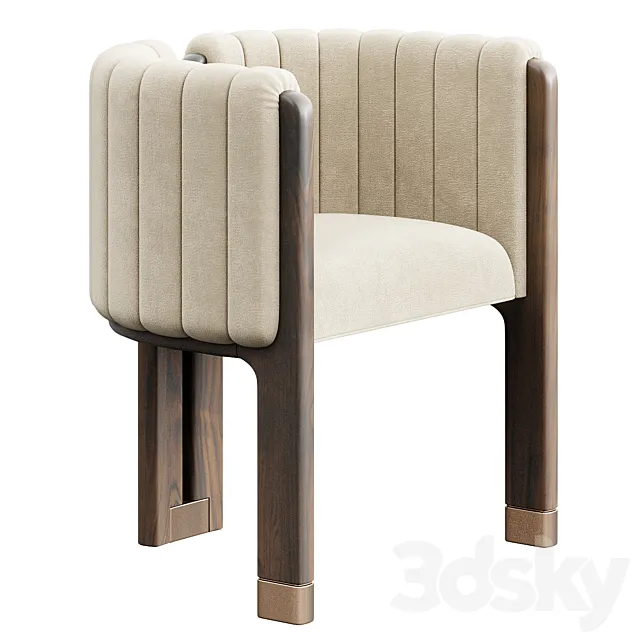 AVE Mezzo Collection Crawford Dining Chair 3DS Max Model