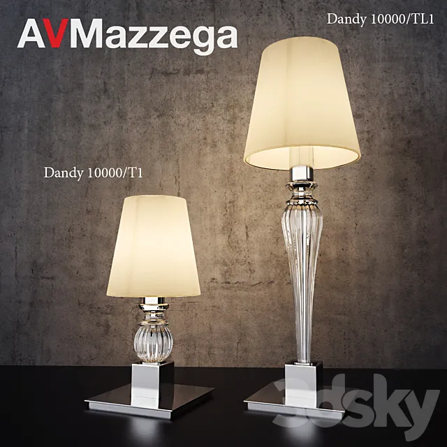 AVMazzega Dandy 10000_10000_& T1 TL1 3ds Max