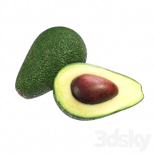 Avocado 3ds Max