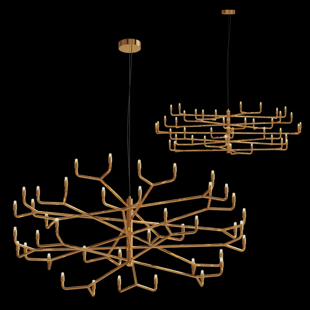 axis71 – Chandelier Grand Siecle 3ds Max