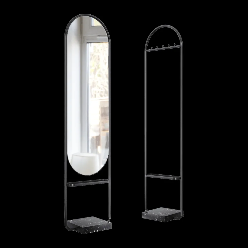 AYTM – Clothes rack and mirror ANGUI 3ds Max
