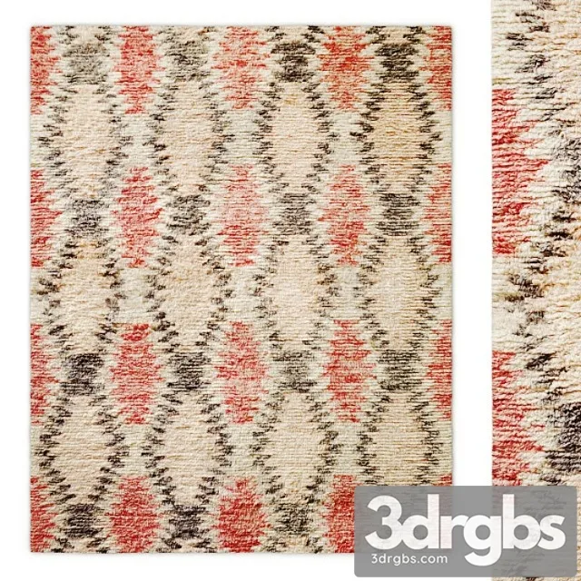 Aztec Handwoven Wool Shag Rug Rh 3dsmax Download