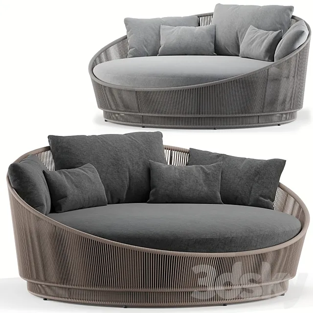 Azzurro Living Palma Outdoor Daybed 3ds Max