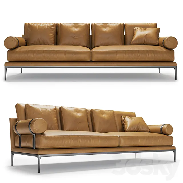 B & B Italia Atoll sofa 3ds Max