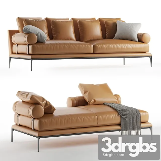 B B Italia Atoll Sofa Bench 3dsmax Download