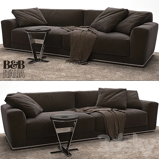 B & B Italia LUIS Sofa 3DS Max Model