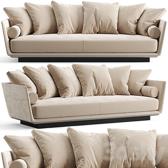 B & b Italia Noonu Sofa 3ds Max