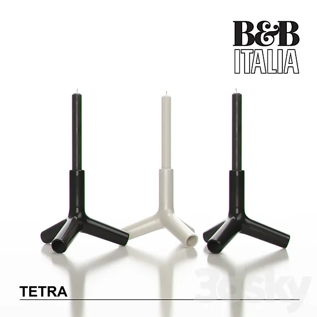 B & B Italia Tetra by Nauto Fukusawa 3DS Max Model