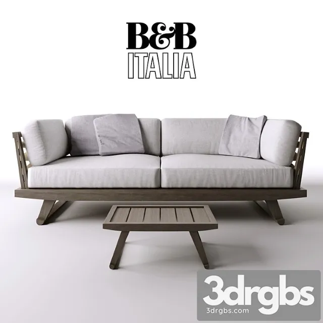 B & b sofa & table 2 3dsmax Download