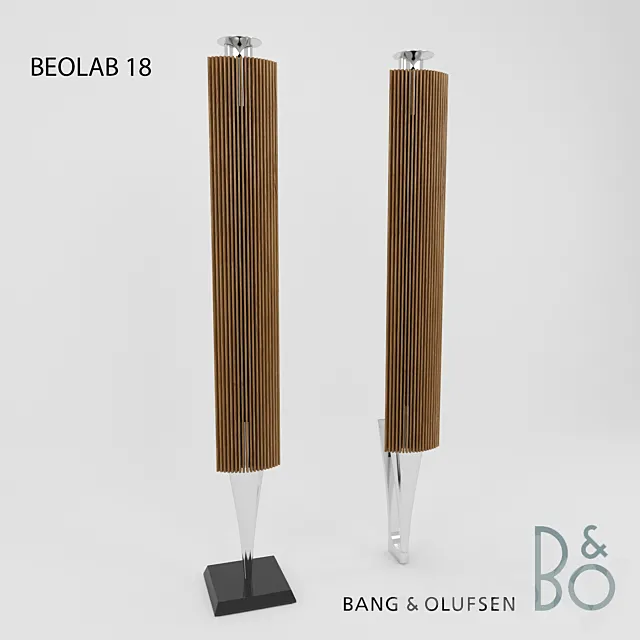 B & O (Beolab-18) 3DS Max Model