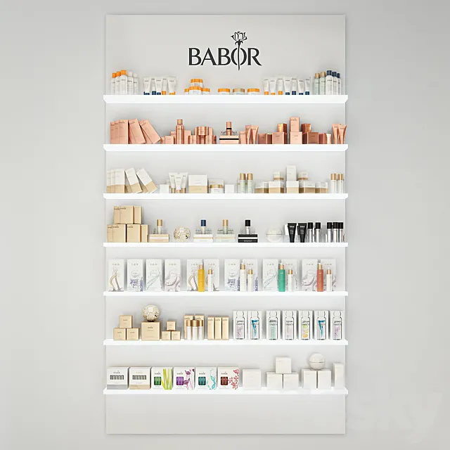 Babor Cosmetics 3DSMax File