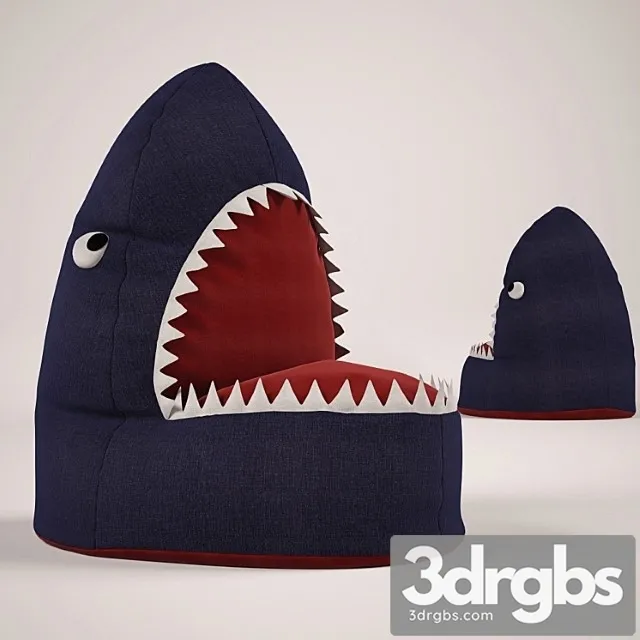Baby Bean Bag Shark 3dsmax Download
