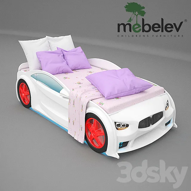 Baby bed EVO BMW 3DSMax File