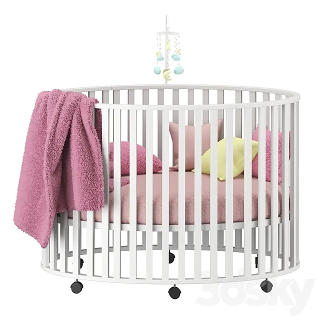 Baby Bed2 3ds Max