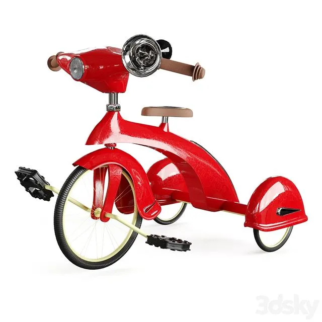 Baby bike tricycle 3dsMax Model