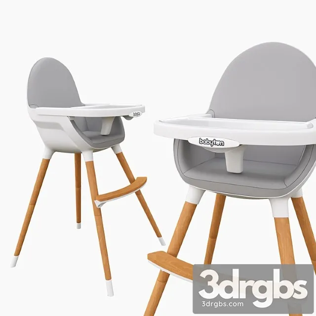 Baby feeding chair 2 3dsmax Download