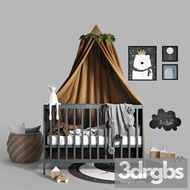 Baby Room Set 08 3dsmax Download