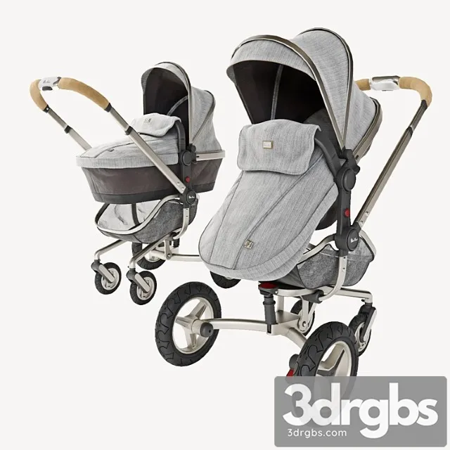 Baby Stroller Silver Cross Surf Timeless 3dsmax Download