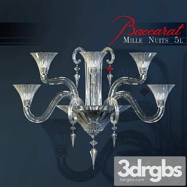 Baccarat Mille Nuits 5l 3dsmax Download