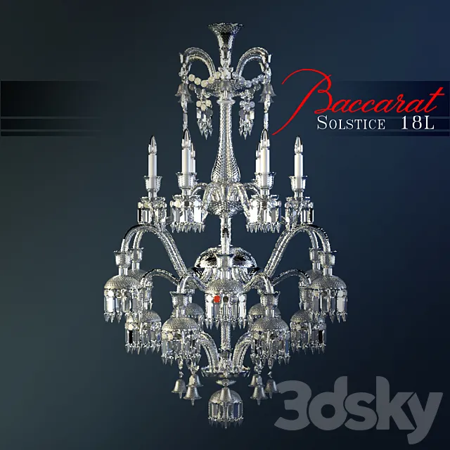 Baccarat-Solstice 18L 3ds Max