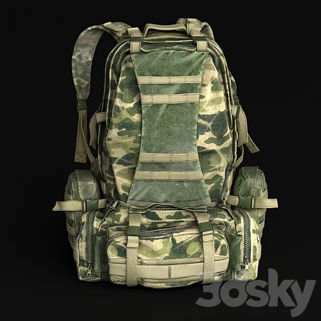 Backpack 3DS Max Model